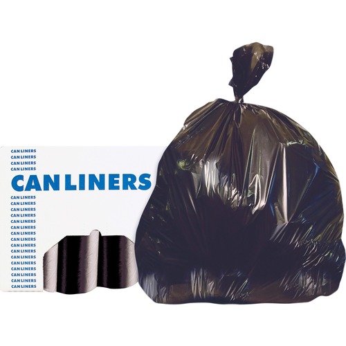 Liner, Can, 55 Gallon, Black, 55 lb, 50/BX 3/CT