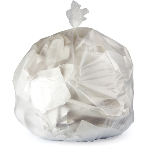 Can Liners, HDPE, 11 Micron, 40-45 Gallon, 40" x 46", NL 250/CT