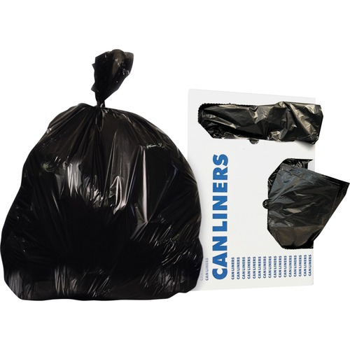 Liner, Repro, 56 Gallon, 2 Mil, Black 100/CT