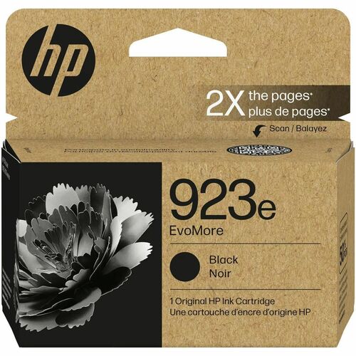 Cartridge, Ink, Evo M, HP 923E, Black