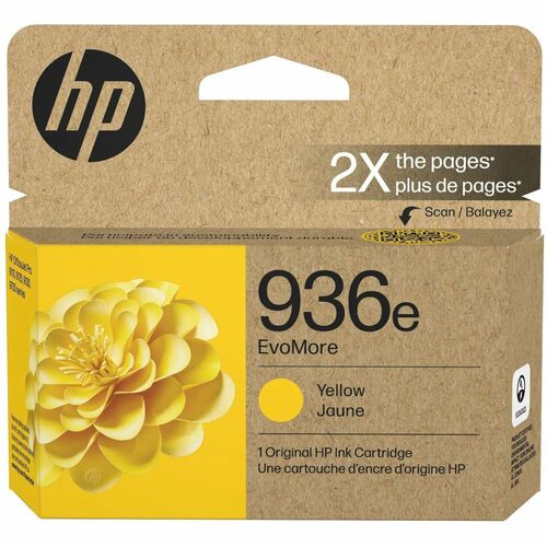 Cartridge, Ink, Evom, HP 936E, YW