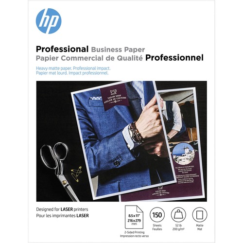 Paper, Laser, HP, Brochure, Matte 150/PK