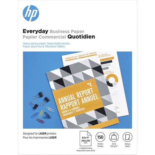 Paper, Laser, Glossy, 120 Gram 150/PK