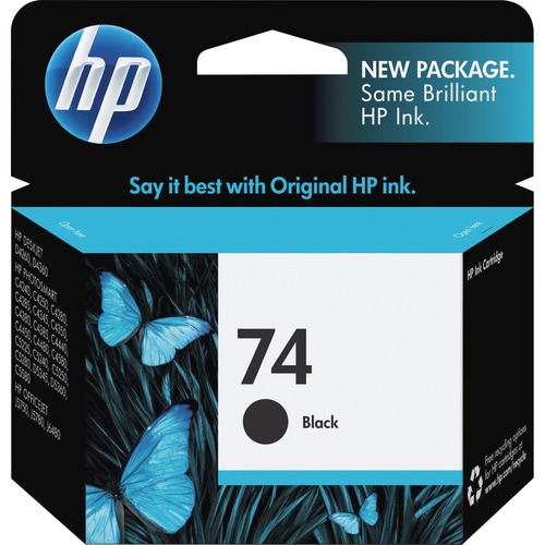 Cartridge, Ink, HP74, Black