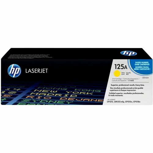 Cartridge, Print, Yellow, CLJ, CB542A