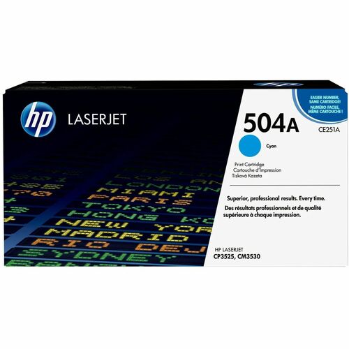 Cartridge, Print, Cyan, CLJ, CE251A