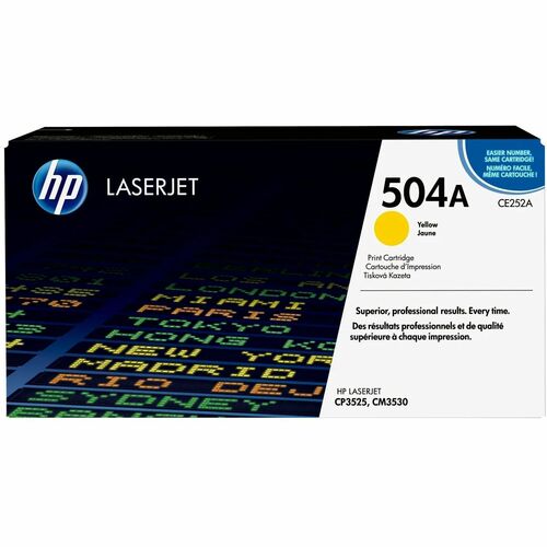 Cartridge, Print, Yellow, CLJ, CE252A