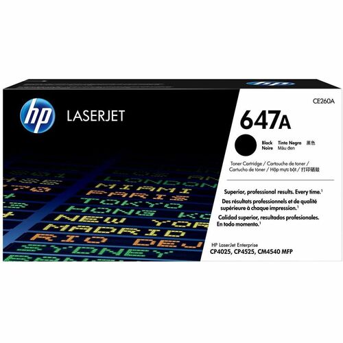 Cartridge, CLR LaserJet, BK