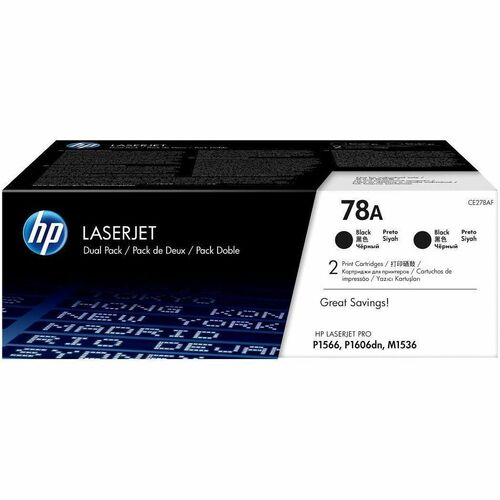 Cartridge, LJ HP 78A, Black 2/CT