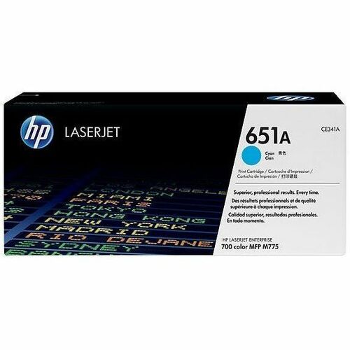 Cartridge, Toner, HP 651A, Cyan