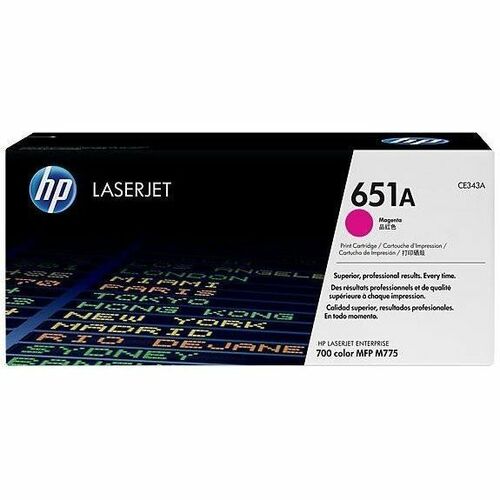 Cartridge, Toner, HP 651A, MA