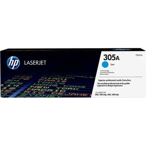 Cartridge, LJ HP 305A, 2.6K, Cyan