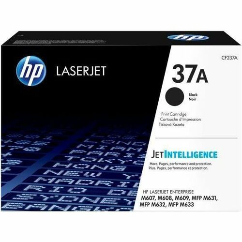 Cartridge, Laser, Black, HP 37A