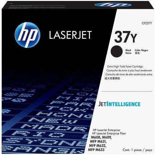 Cartridge, Laser, Black, HP37Y