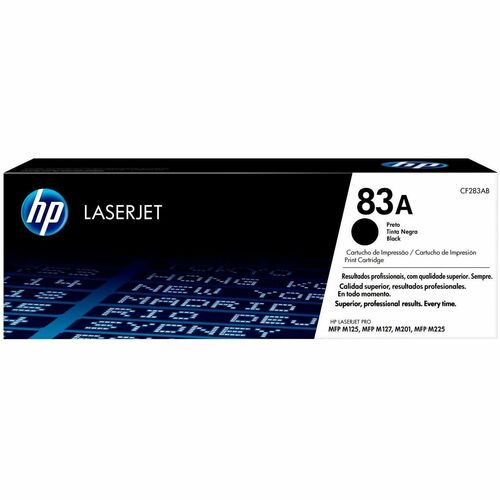 Cartridge, LaserJet, Black, Original HP 83A