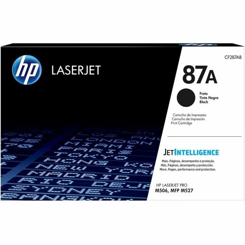 Cartridge, Laser, HP 87A, Black, Standard