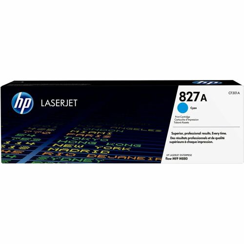 Cartridge, LJ, Cyan, Original HP 827A
