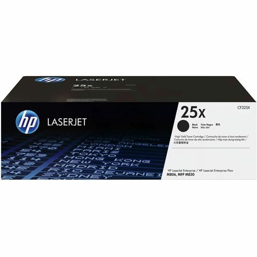 Cartridge, LaserJet, Black, Original HP 25X