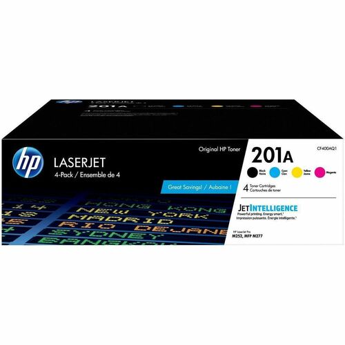 Catridge, Laser, HP201A-B, Cyan, Magenta & Yellow 4/CT