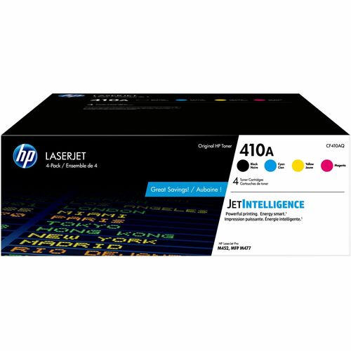 Cartridge, HP410A, Black, Cyan, Magenta, Yellow 4/CT