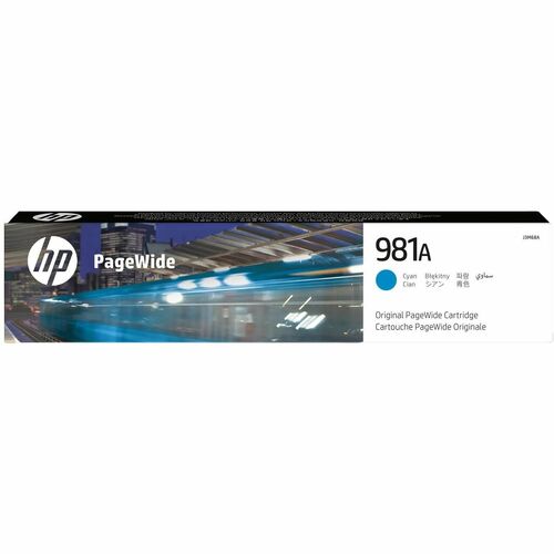 Cartridge, Inkjet, Pigment Wide, HP981A, Cyan