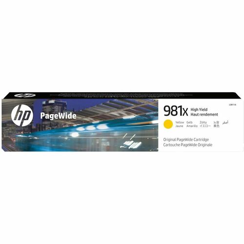 Cartridge, IJ, Pg Wide, HP981X, Yw