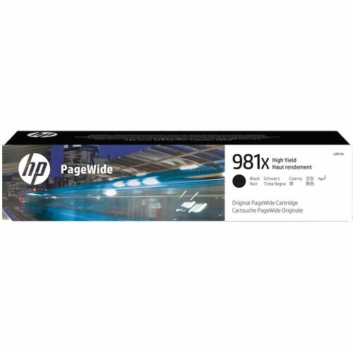 Cartridge, Inkjet, Pigment Wide, HP981X, Black