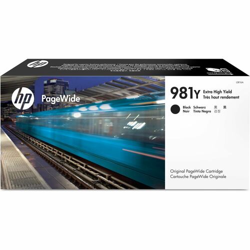 Cartridge, Inkjet, Pigment Wide, HP981Y, Black