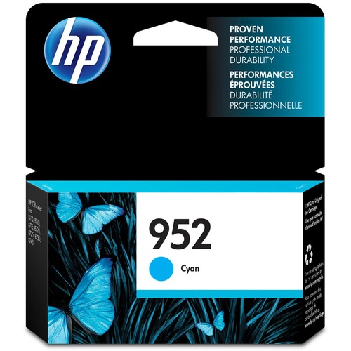 Cartridge, Inkjet, HP 952, Cyan, 630 Pages