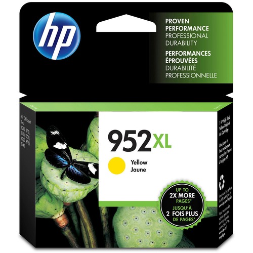 Cartridge, Inkjet, HP952XL, Yellow, 1450 Page