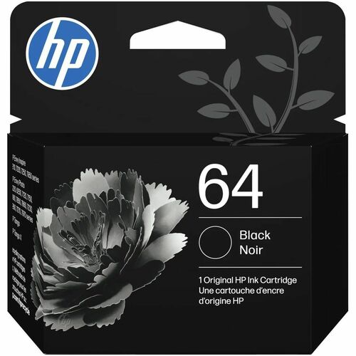 Cartridge, Inkjet, HP 64, Black