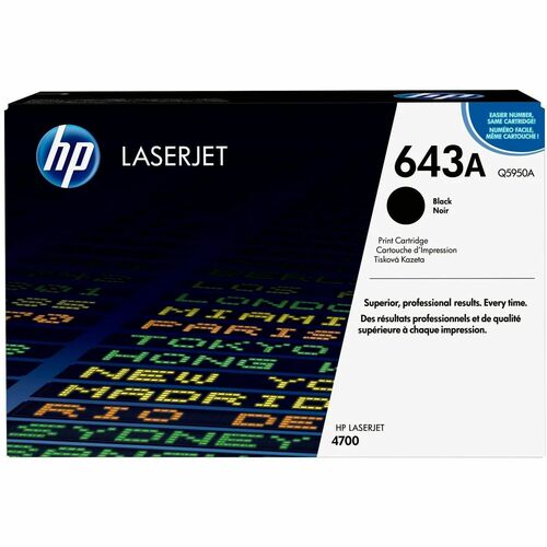 Cartridge, Laser, For 4700, Black