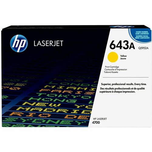 Cartridge, Laser, For 4700, Yellow
