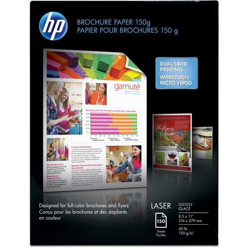 Paper, Laser, Glossy, 8.5x11 150/PK