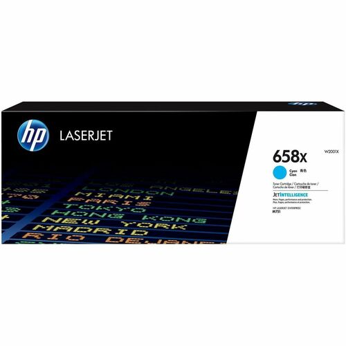 Cartridge, Laser, HP658X, Cyan