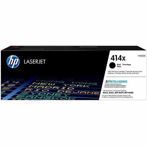 Cartridge, Laser, HP 414X, Black