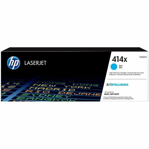 Catridge, Laser, HP 414X, Cyan