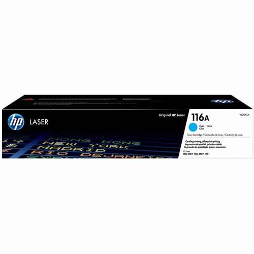 Cartridge, Laser, HP 116A Cyan