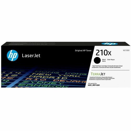 Cartridge, LaserJet, HP 210X, Black, 7.5K