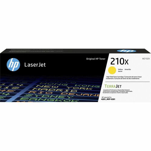 Cartridge, LJ, HP 210X, Yellow, 5.5K
