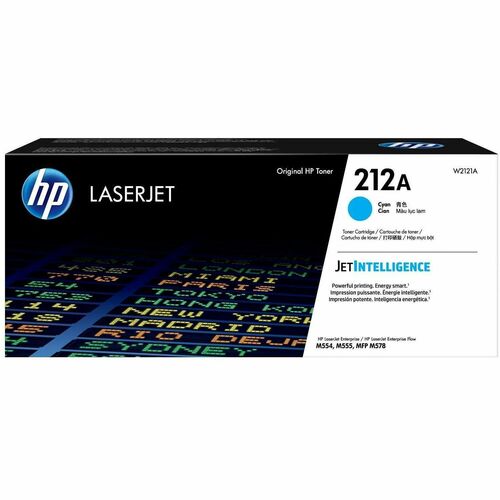 Cartridge, Laser, HP 212A, Cyan