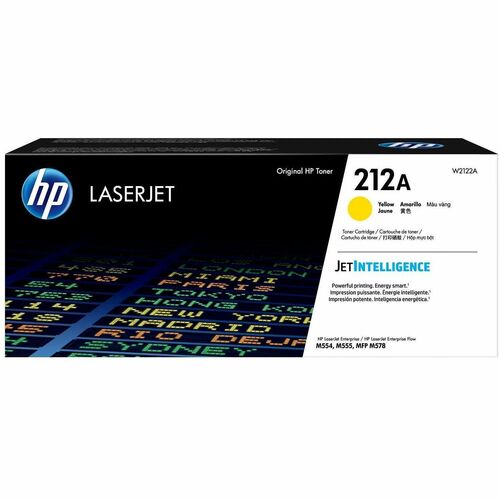 Cartridge, Laser, HP 212A, Yellow