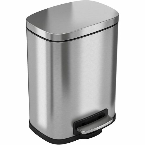 Trashcan, Step, Stainless, 1G
