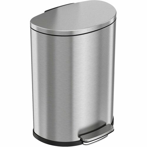 Trash Can, Soft Step, 13 Gallon, 19-4/5"x14-3/4"x26-2/5", SR