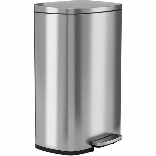 Trash Can, With Pedal, Fire Rated, 13.2 Gallon, 16-3/4"x12-1/2"x26", SR