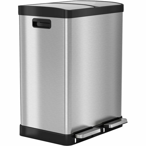 Trash Can, Recycle, Fire Rated, 16 Gal, 19-3/10" x 15-2/5" x 26-1/5", SR