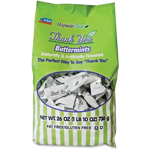 Thank You Mints, 1 lb, Buttermints