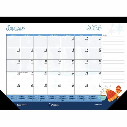 Desk Pad, Cy, Season, 18.5 X 13