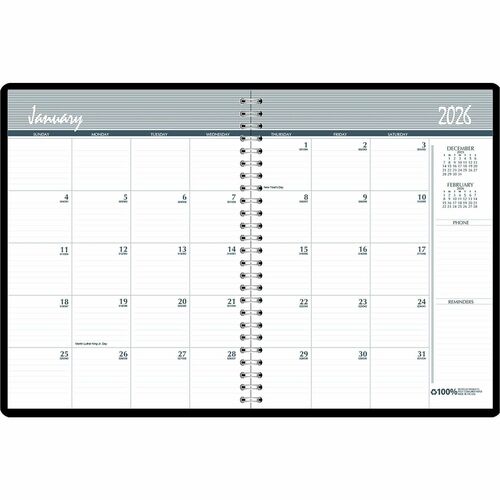 Planner, Monthly, Wirebound