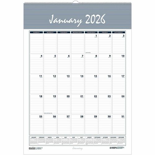 Calendar, Wall, Bar Harbor, 12x17
